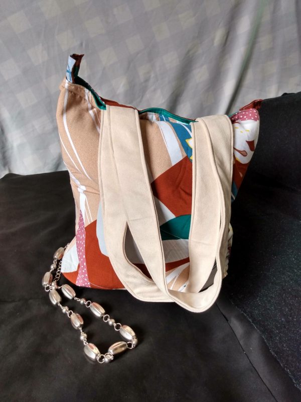 Bolsa grande com zíper - Imagem 6
